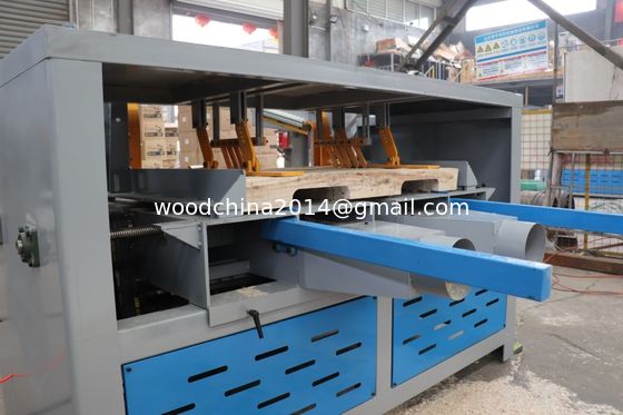 Automatic Wooden Pallet Grooving Machine Wood Pallet Stringers Groove Notcher Machine