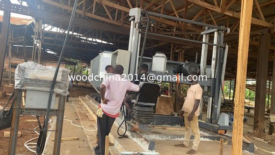 Large Scale Horizontal Band Sawmill For Sawing Big Diameter Hard Woods