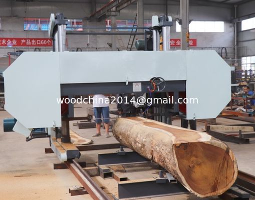 Automatic Large Bandsaw Mill Big Horizontal Band Saw Mill Large Log Cutting