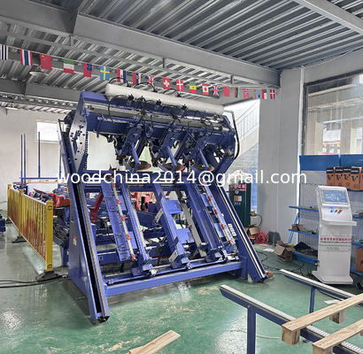 Automatic Stringer Pallet Nailing Machine Wood Pallet Making Machine