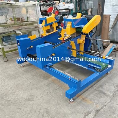 Automatic Wood Plank Edge Cross Cutting Double End Trim Saw Machine